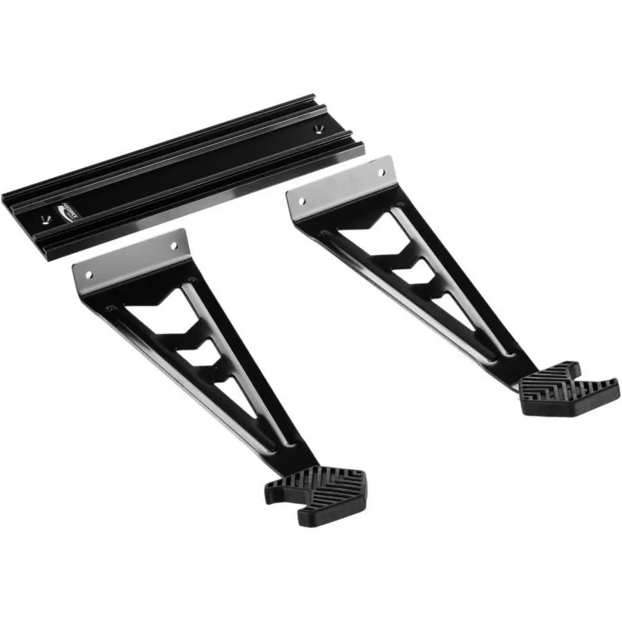Bycicle holder velo wall rack 2 arms black #2