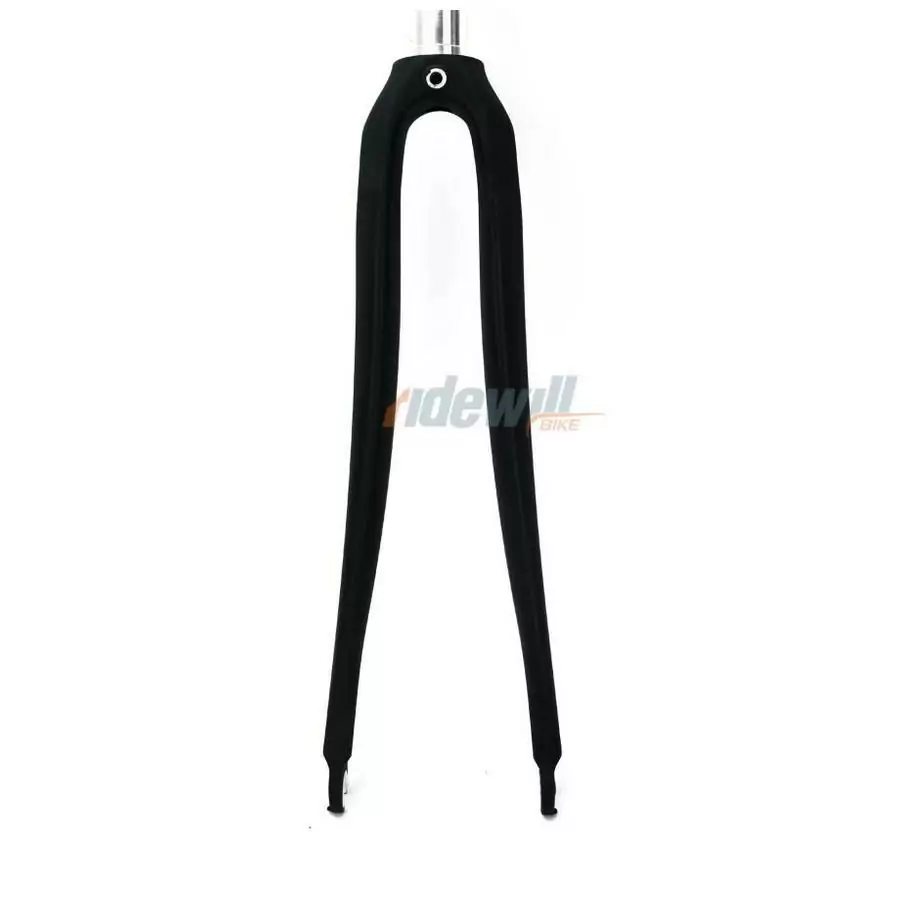 Fork fixed gear race track 28'' 1-1/8'' carbon 3k #1