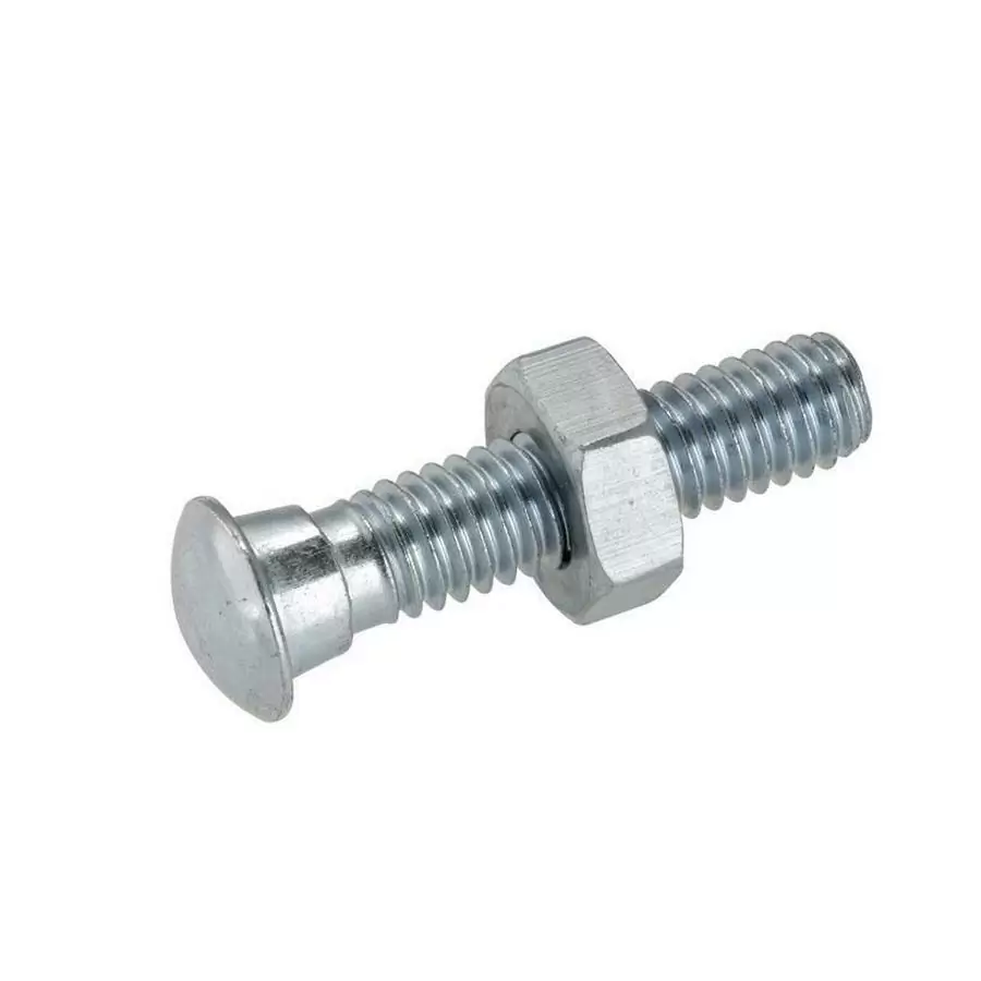 spare bolt and nut assembly saddle b33 zinc - image