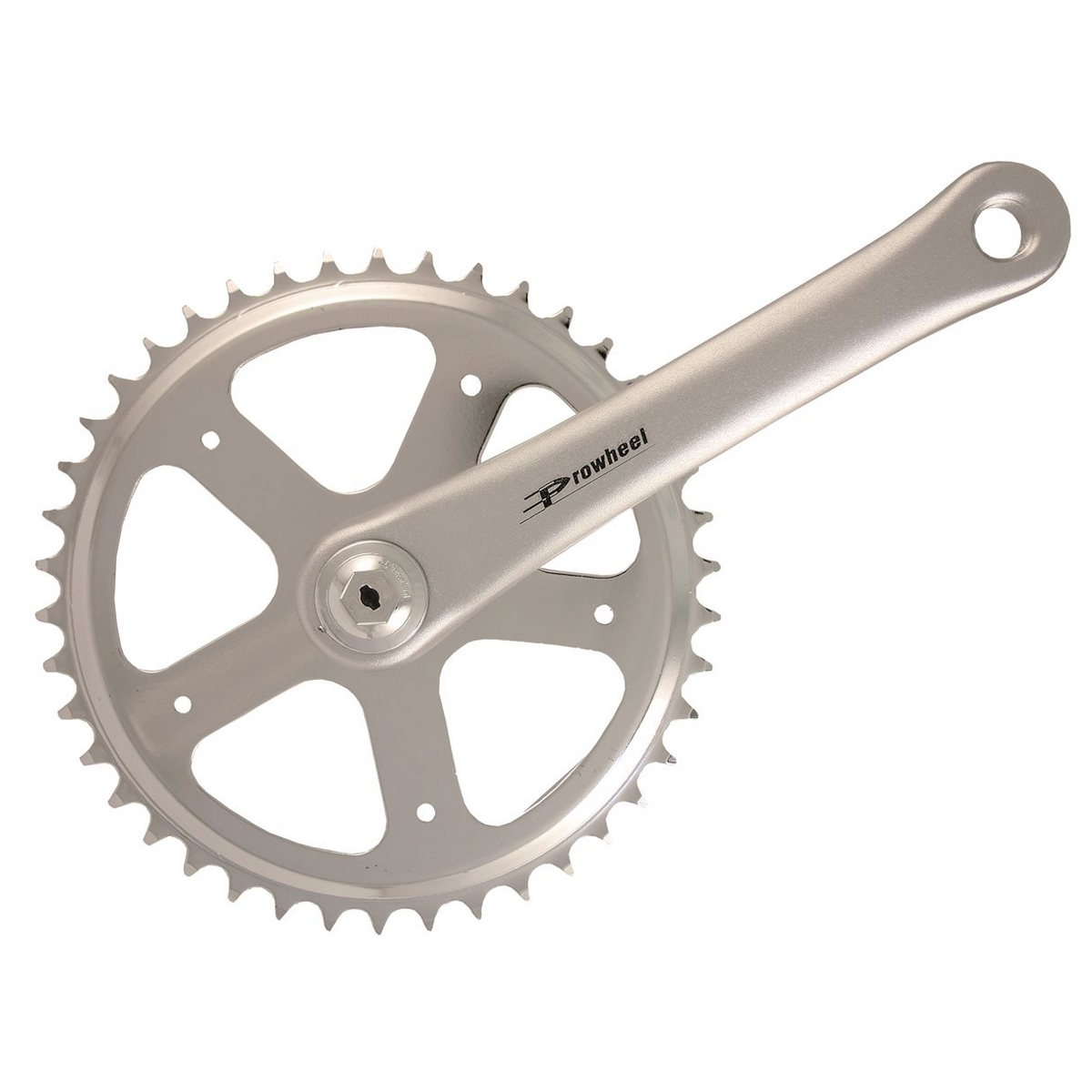 Crankset 42T x 170mm alloy arms chainring 3/32'' steel