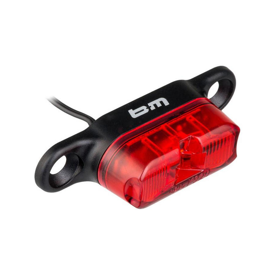Tail light dynamo led toplight small red