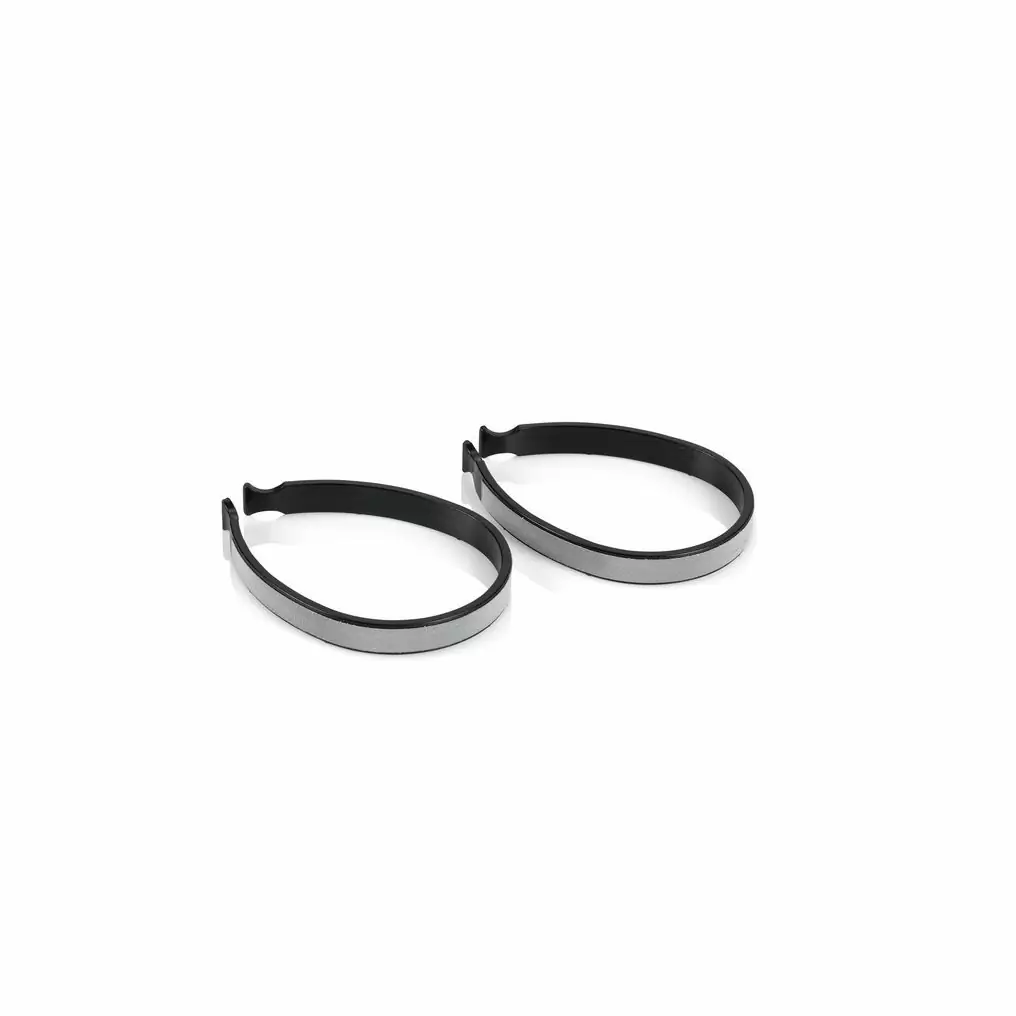 Pair of oval stop trouser strap reflex CO-C01 - image