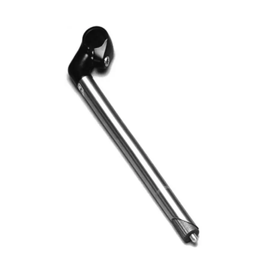 Quill handlebar stem Black Cat 22,2mm 300mm black silver - image