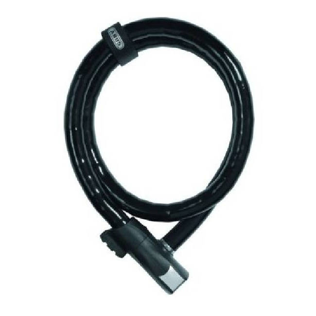 Spiral cable lock centuro 860 black 850mm pvc