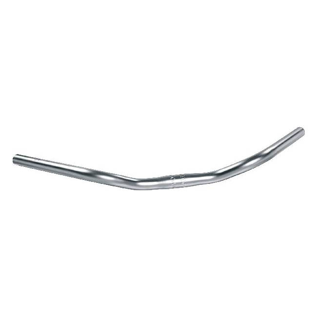 Handlebar trekking alloy Exclusiv, 25,4, width 590mm, rise 35mm, silver, about 265g
