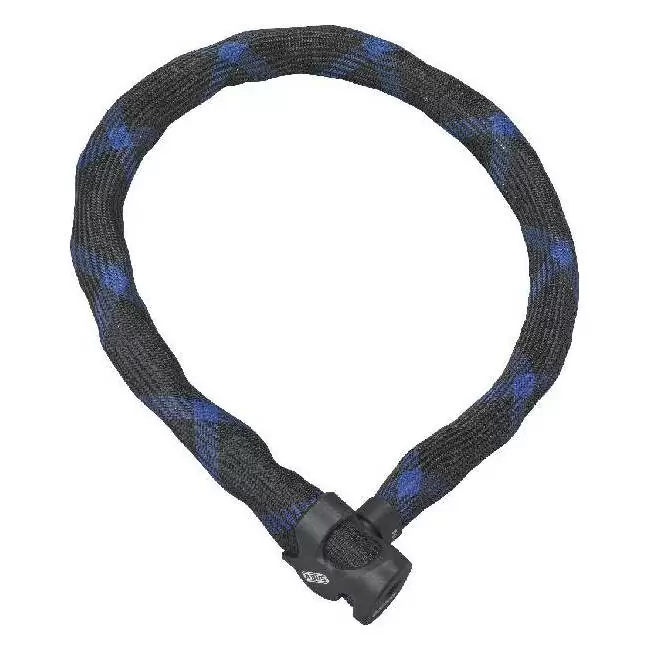 Lucchetto a catena Ivera chain 7210 nero / blu 850 x 7mm - image
