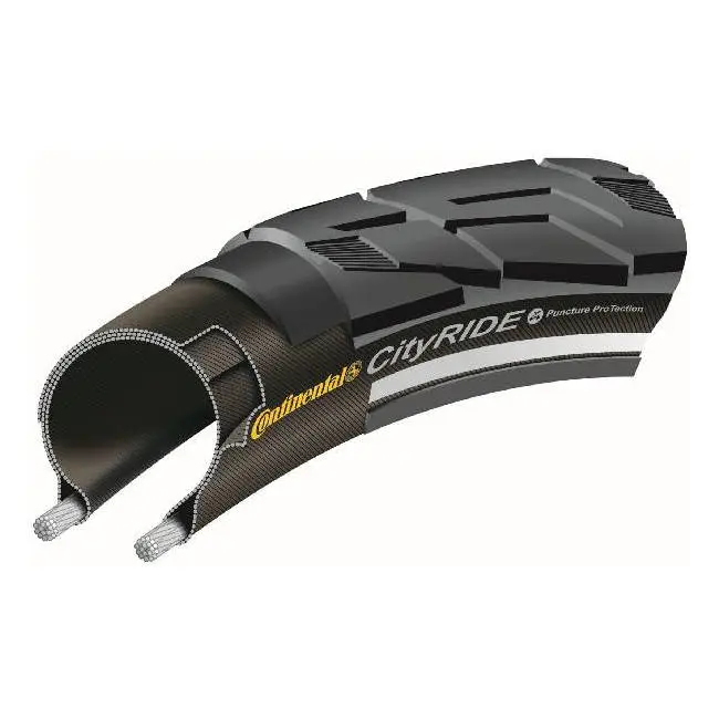 Neumatico Ride City Reflex 700x42C ECO25 ExtraPuncture Belt Wired Negro - image
