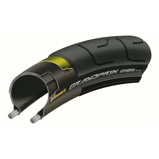 Copertone Strada Grand Prix 28 700x23C Skin Nero #1