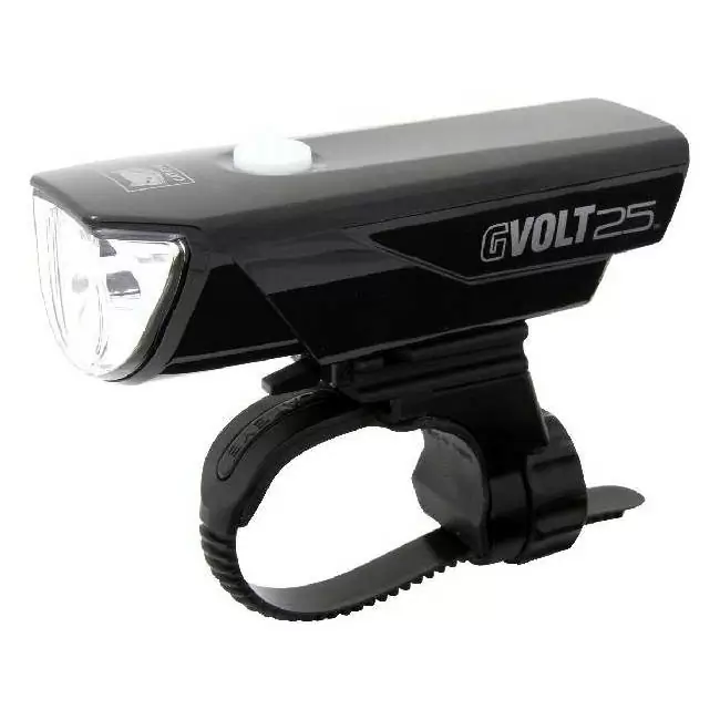 faro anteriore LED bianco GVolt 25 RC 25 Lux batteria ricaricabile - image