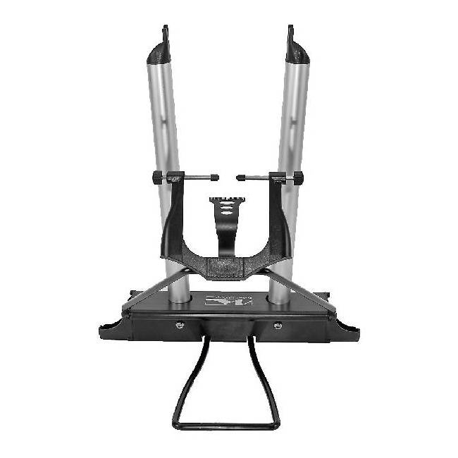 wheel trueing stand, clamps