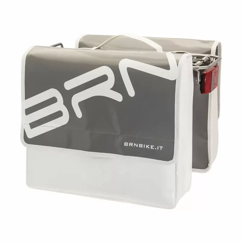 Bags rear saddlebag Truck PVC waterproof grey - image