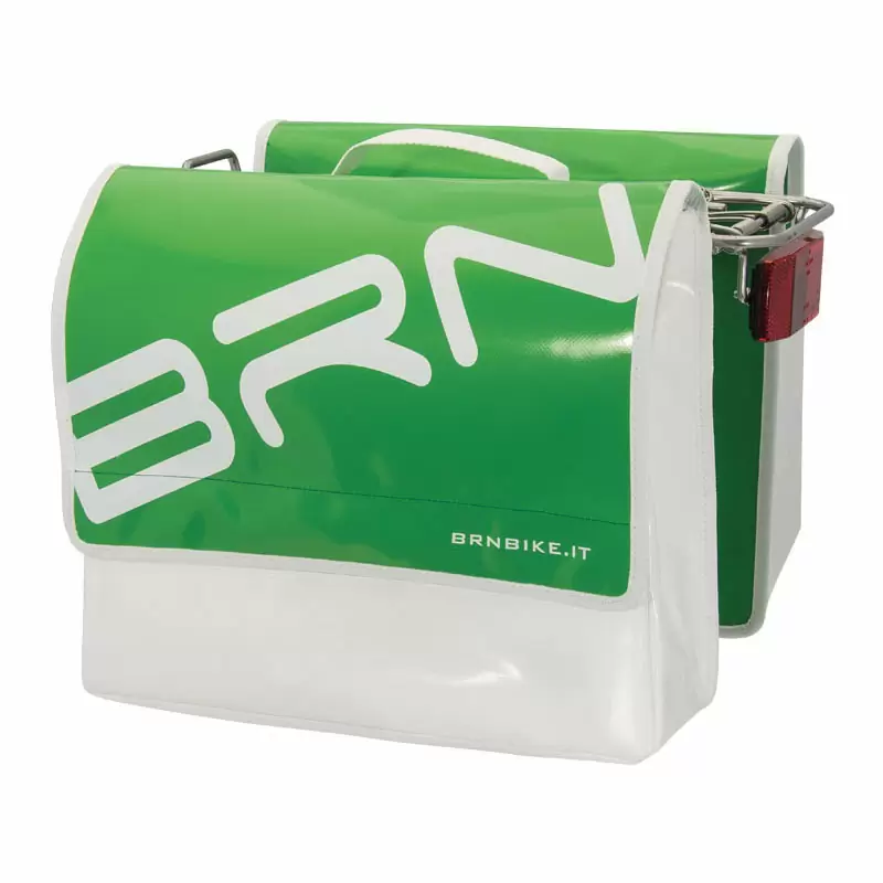 Bags rear saddlebag Truck PVC waterproof green - image