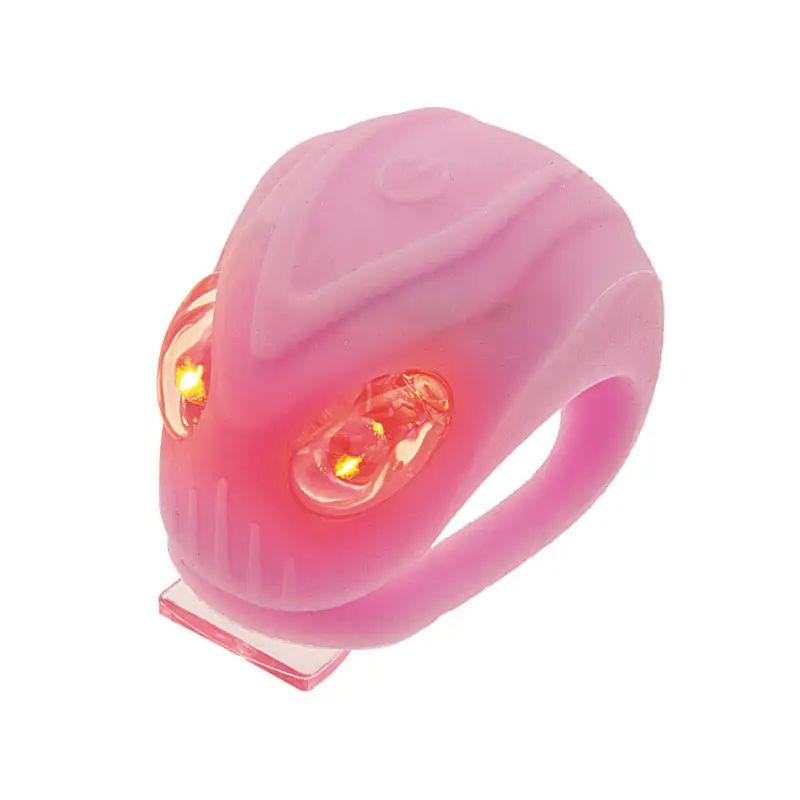 UFO Heckleuchte aus rosa Silikon - image