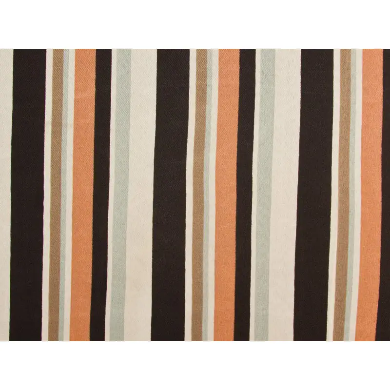 Housse pour panier noir/orange à rayures - image