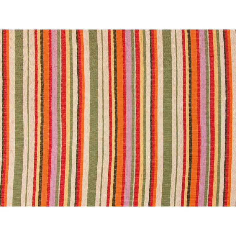 Housse pour panier orange à rayures - image