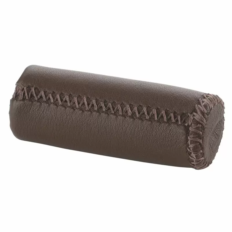 Pair grips in leather City Grip brown - image