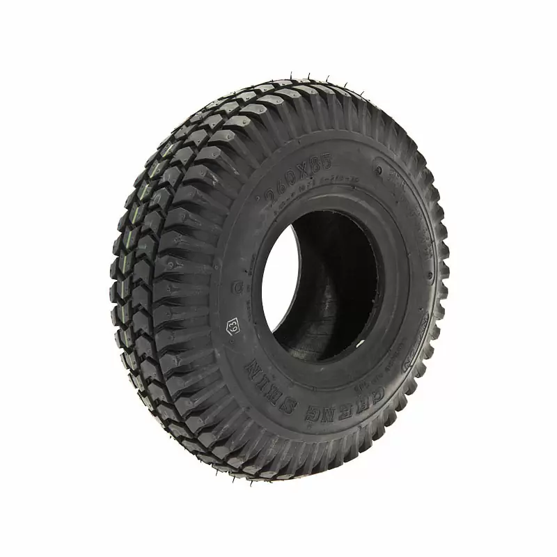 Tire Wheelbarrow Cross 4 x 3.0 Wire Black - image