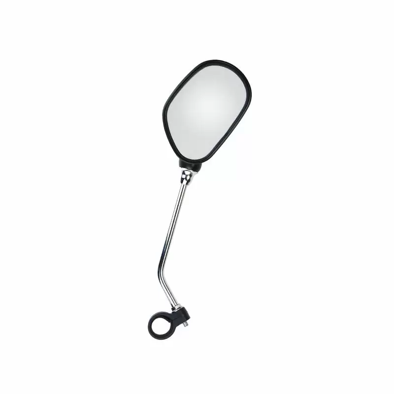 Bicycle left-hand side rear-view mirror chrome - image