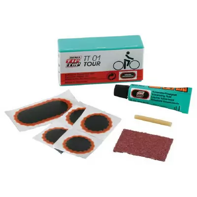 FRECOO kit riparazione bici, Multifunzione Kit Riparazione Bici 16 in  1,Strumento di Riparazione della Bicicletta Portatile con Kit di Patch, Kit  di Riparazione per Bici per Tutti i Tipi di Bici 