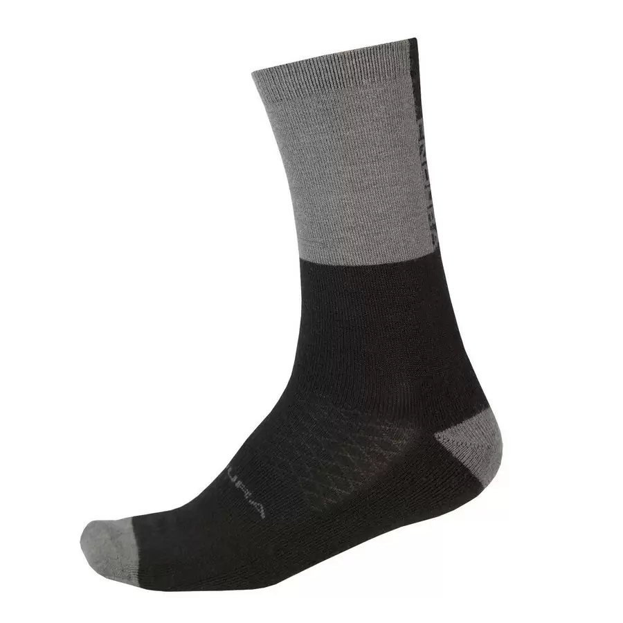 BaaBaa Merino Winter Socks Black Size L/XL - image
