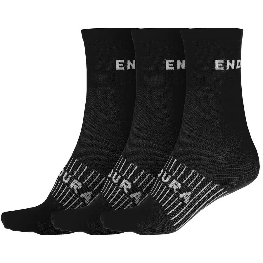 Calcetines Coolmax Race (Pack triple) Negro Talla L/XL - image