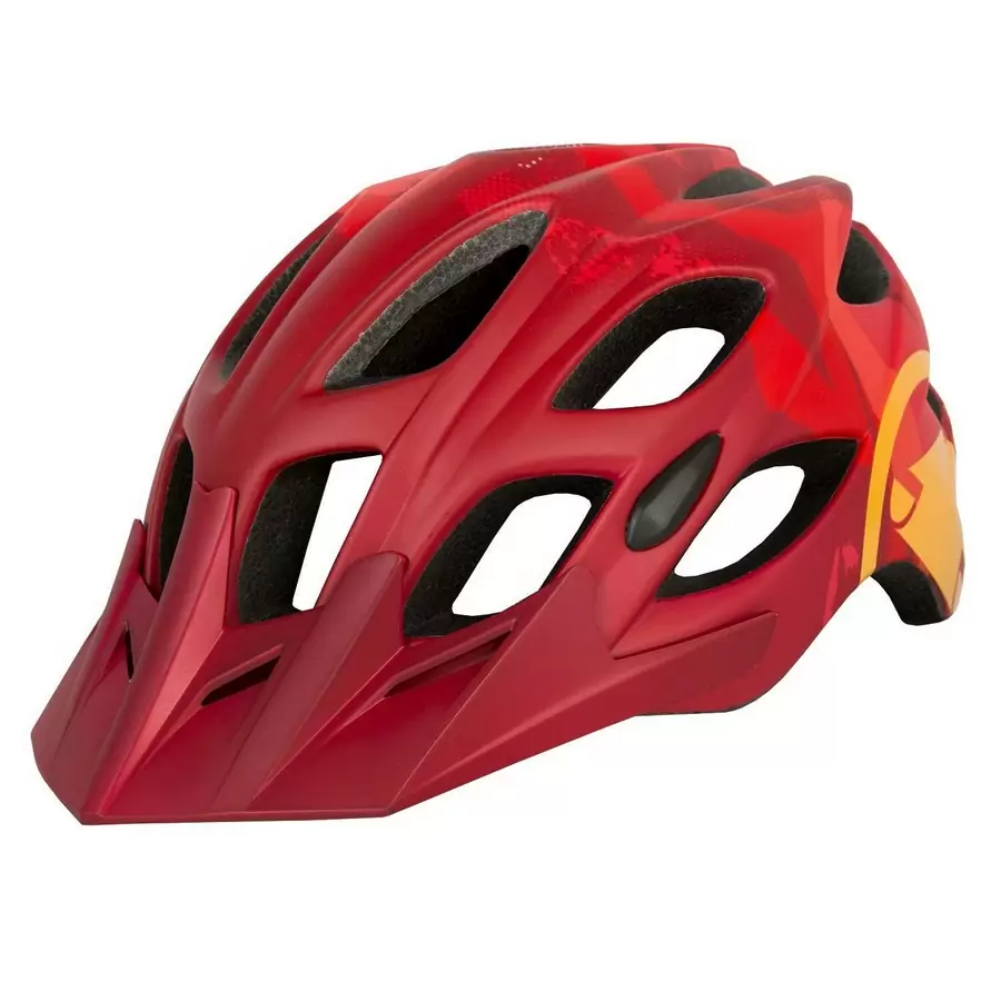 Hummvee Trail Helmet Red Size S/M (51-56cm) - image