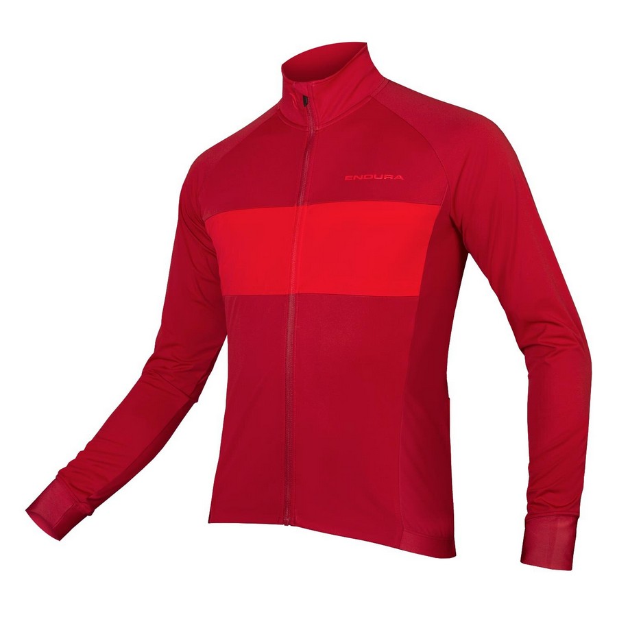 FS260-Pro Jetstream Maillot Manches Longues II Rouge Taille L