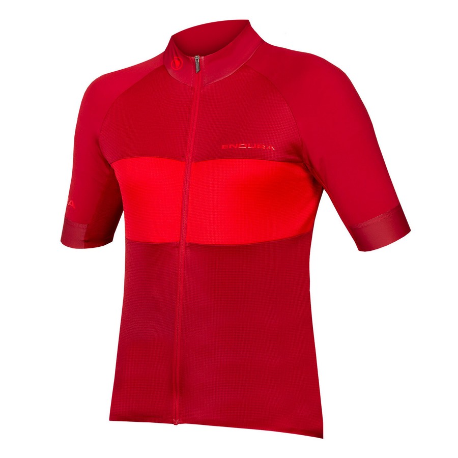 Camisa de manga curta FS260-Pro II Athletic Fit vermelha tamanho XL