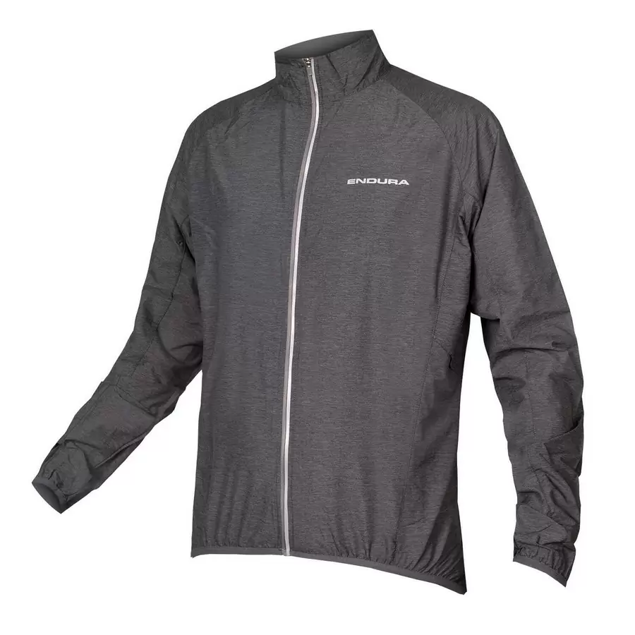 Lightweight Windproof Jacket Pakajak Black Size L - image