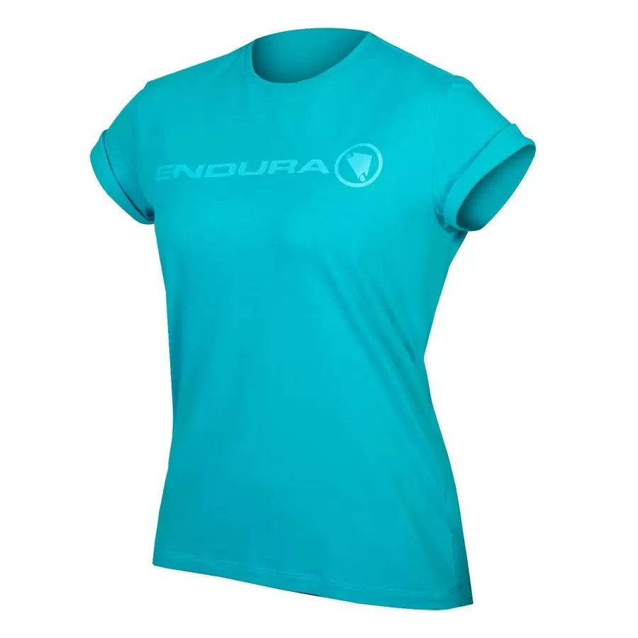 Camiseta One Clan Light Mujer Azul Talla XS - image