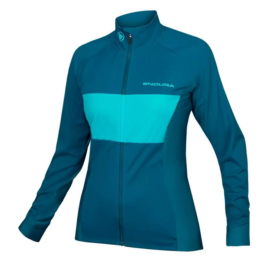FS260-Pro Jetstream Maillot Manches Longues II Femme Bleu Taille XL - image