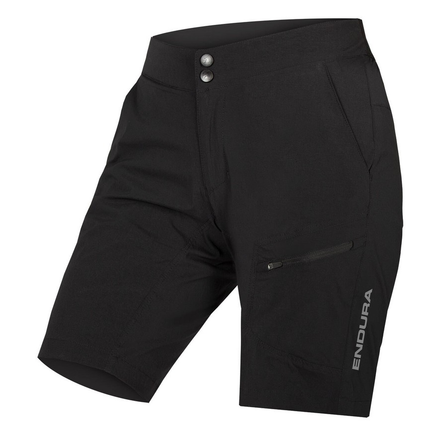 Hummvee Lite Mtb Shorts with Liner Woman Black Size M