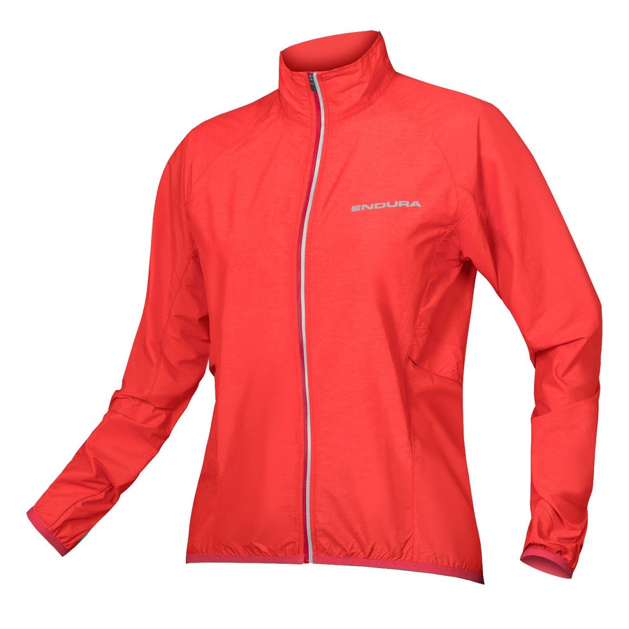 Lightweight Windproof Jacket Pakajak Woman Red Size XS