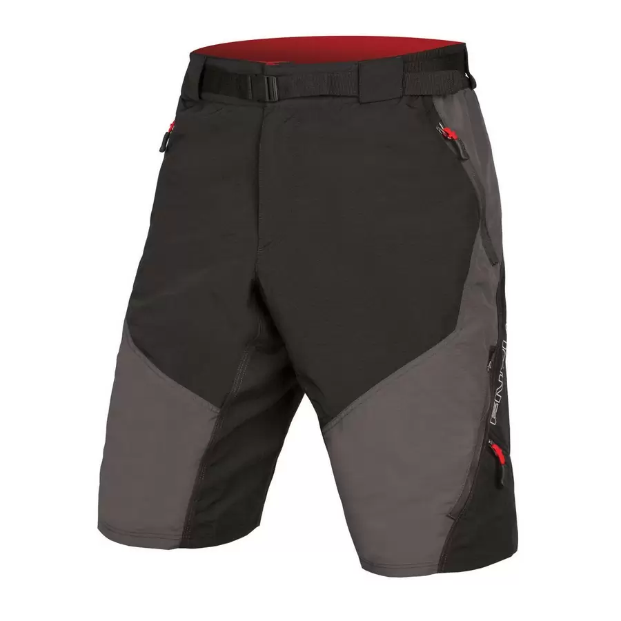 Pantaloncini con fondello Hummvee Short II grigio Taglia XS - image