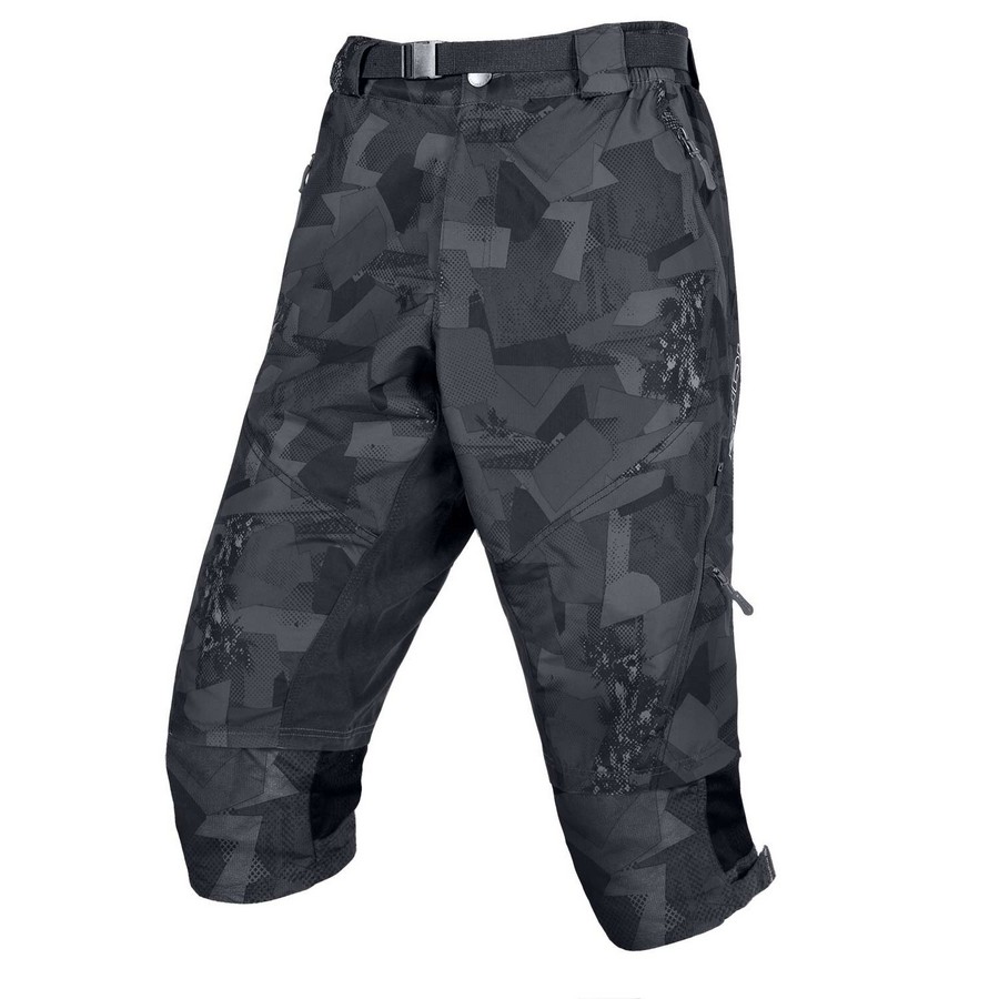 Hummvee II 3/4 Mtb Shorts with Liner Mimetic Grey Size L