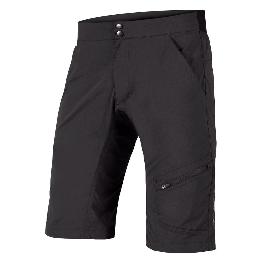 Hummvee Lite Shorts with Liner Black Size XL