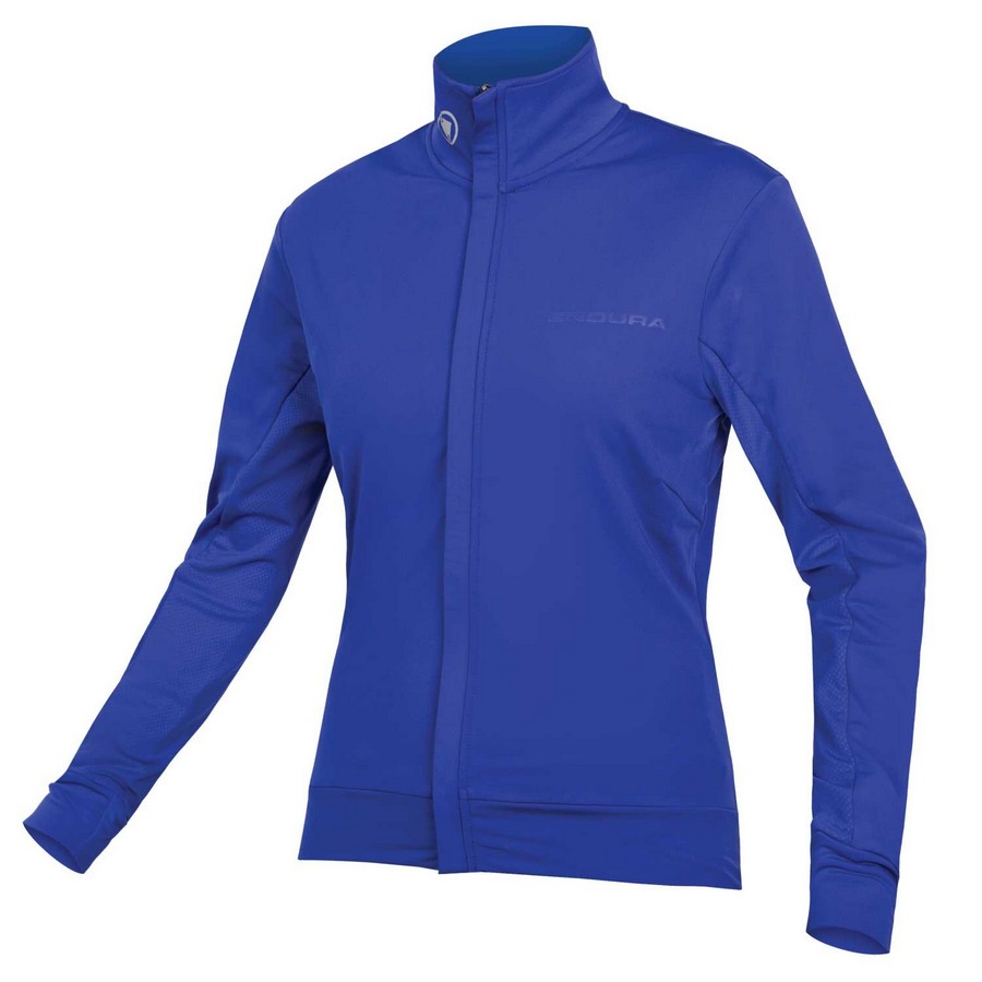 Camisa Xtract Roubaix de manga comprida feminina azul claro tamanho S