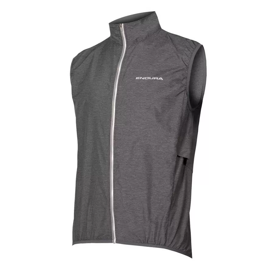 Lightweight Windproof Vest Pakagilet Black Size XS - image