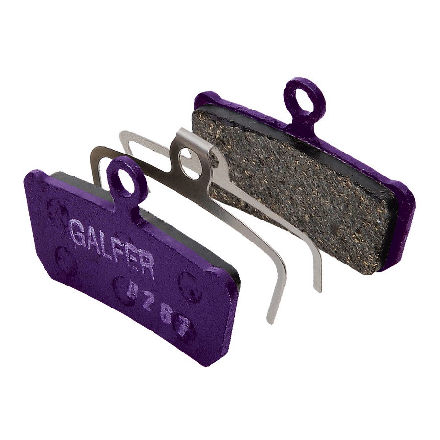 Purple e-bike compound pads for Sram Guide, G2 and Avid X0 Trail