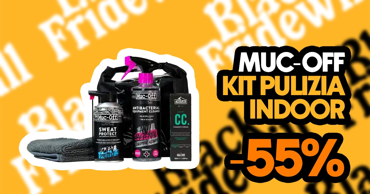 ¡Kit de limpieza Muc-Off con un 55% de descuento!