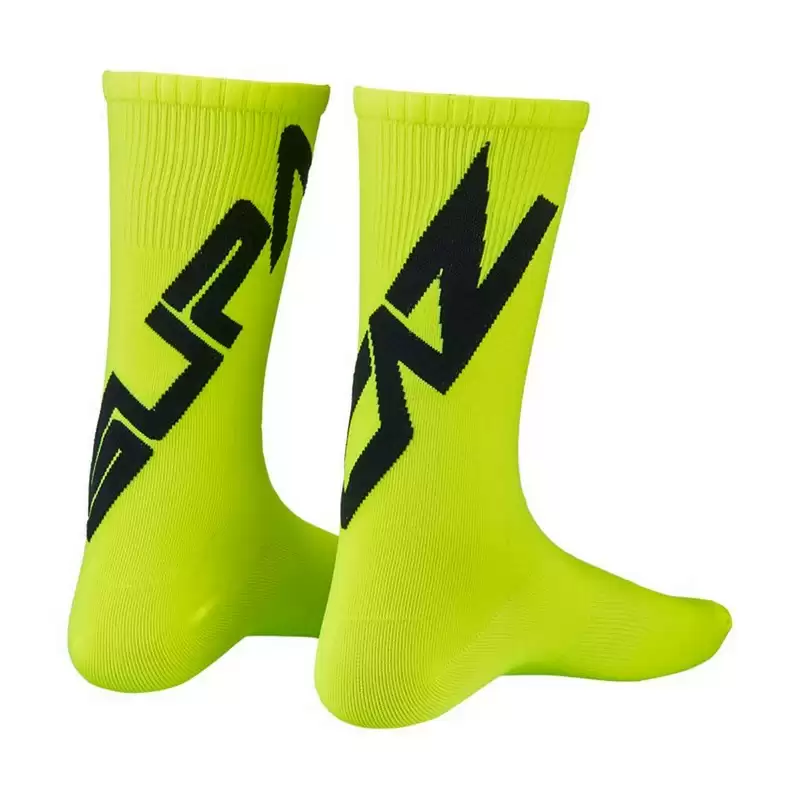 Socks SupaSox Twisted Black/Yellow Size S (36-40) - image