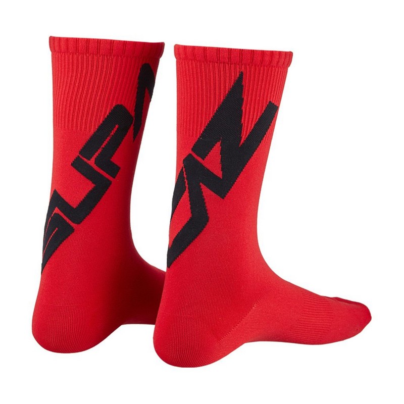 Socks SupaSox Twisted Black/Red Size L (44+)