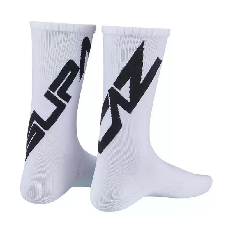 Socks SupaSox Twisted White/Black Size M (40-43) - image