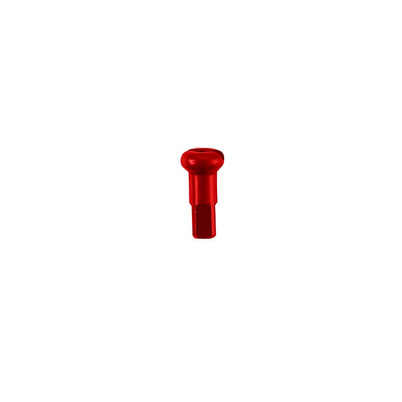 Aluminum Nipple 2.0x14mm 1pc Red