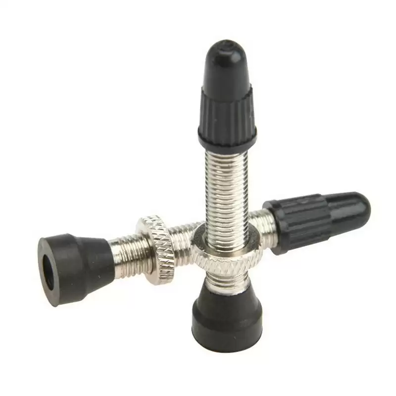 Tubeless Conic Valve 50mm Brass Removable 1pc - image