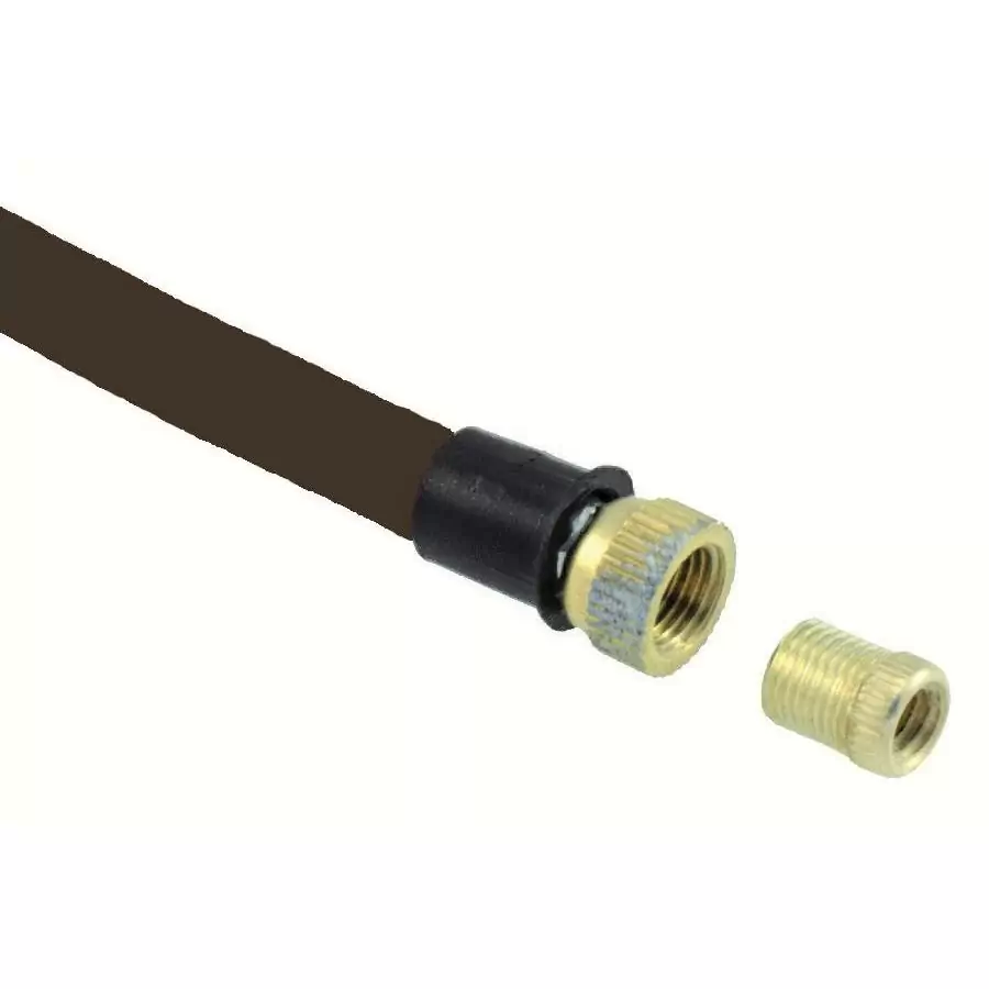 Flexible hose black for pumps to the frame - image