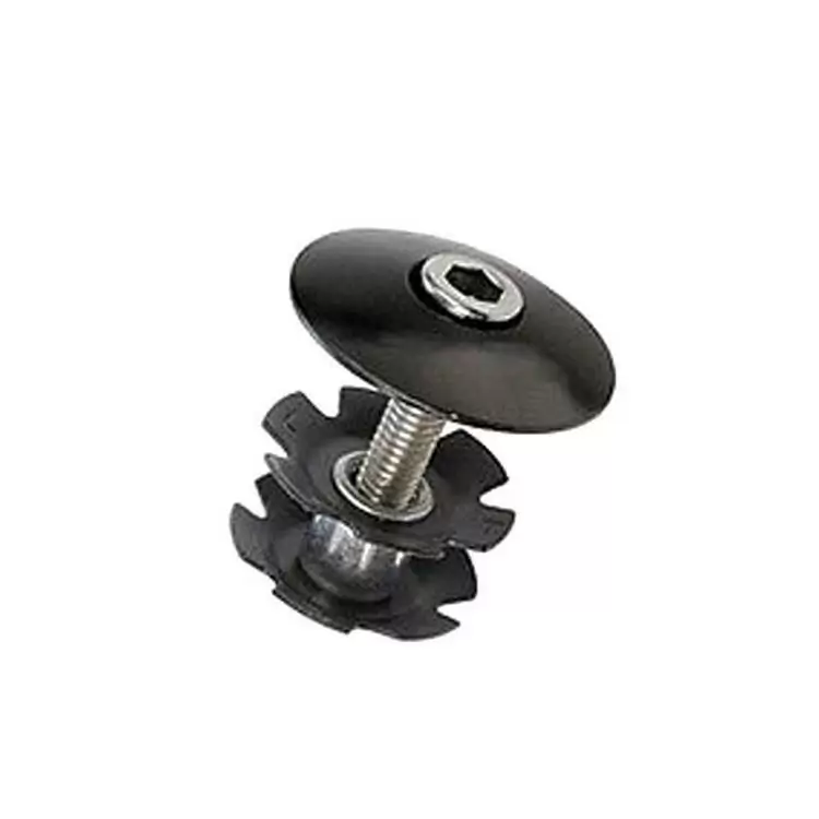 Headset cap conix ahead 1-1/8'' black with star nut - image