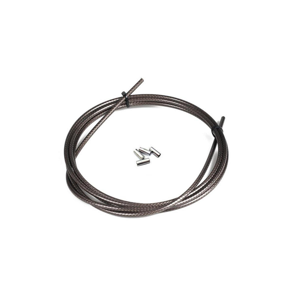 câble de frein gaine extérieure 5mm x 2,5m noir carbone