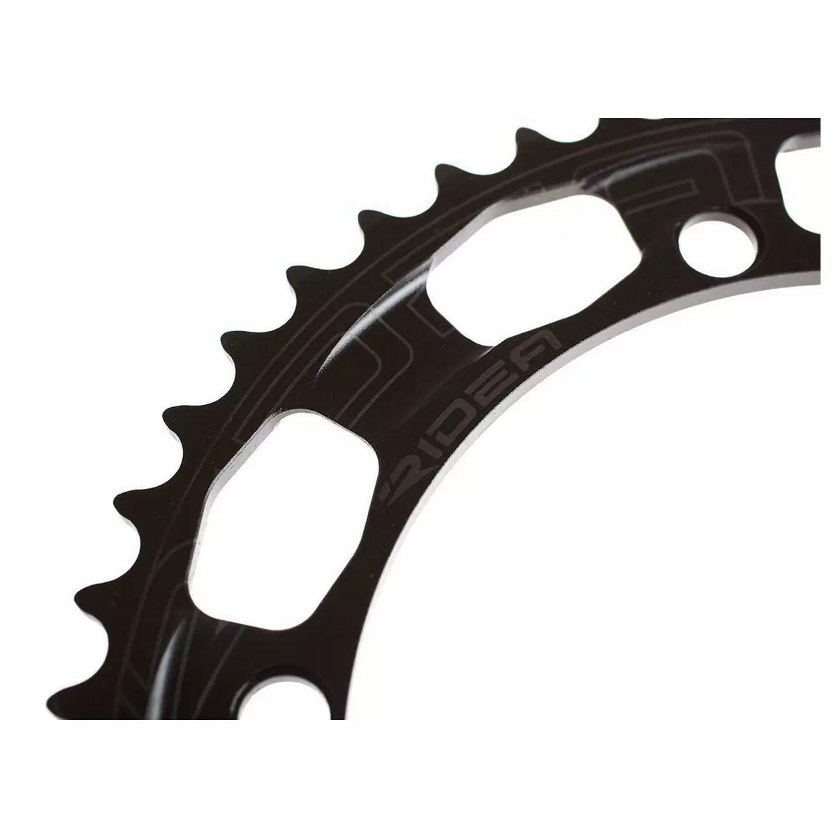 chainring lami flow fixed gear track 47t 144 mm black #1