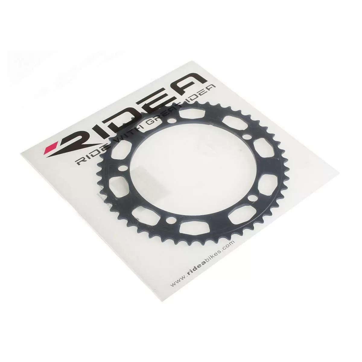 chainring lami flow fixed gear track 47t 144 mm black #2
